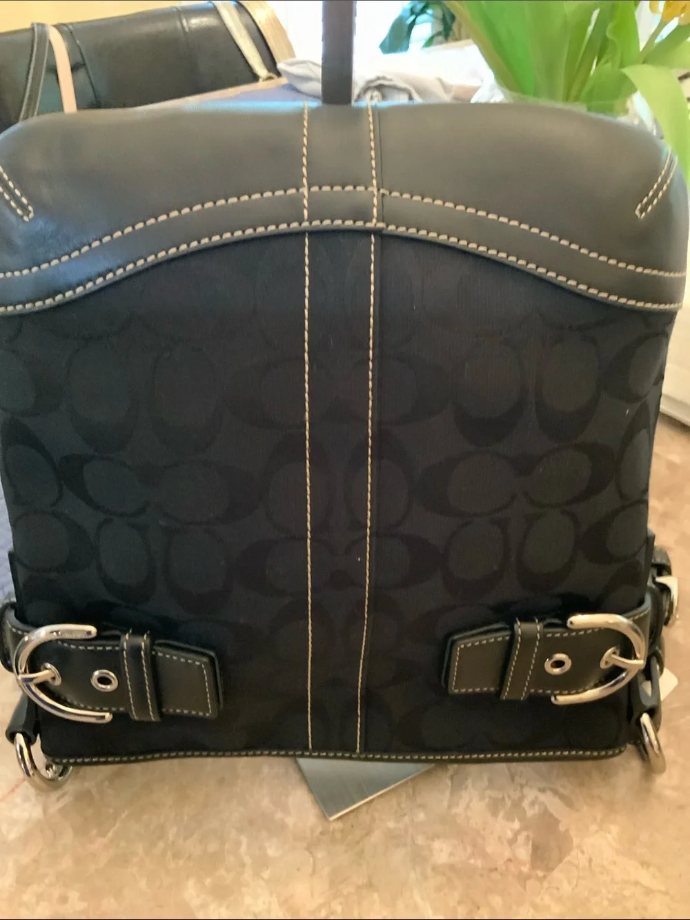Coach NWT Vintage Signature Small Soft Duffle Leather Shoulder bag - Picture 14 of 17